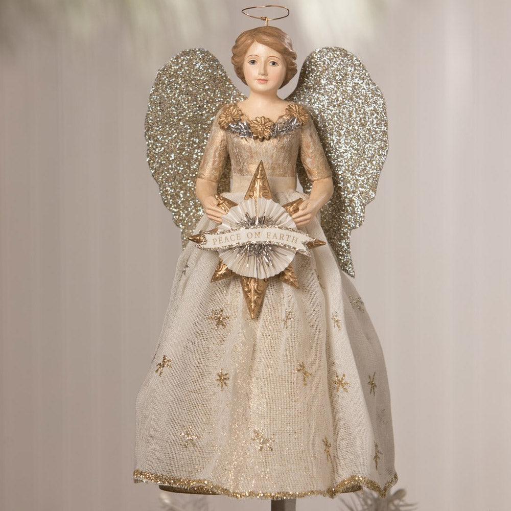 Peace on Earth Angel Tree Topper