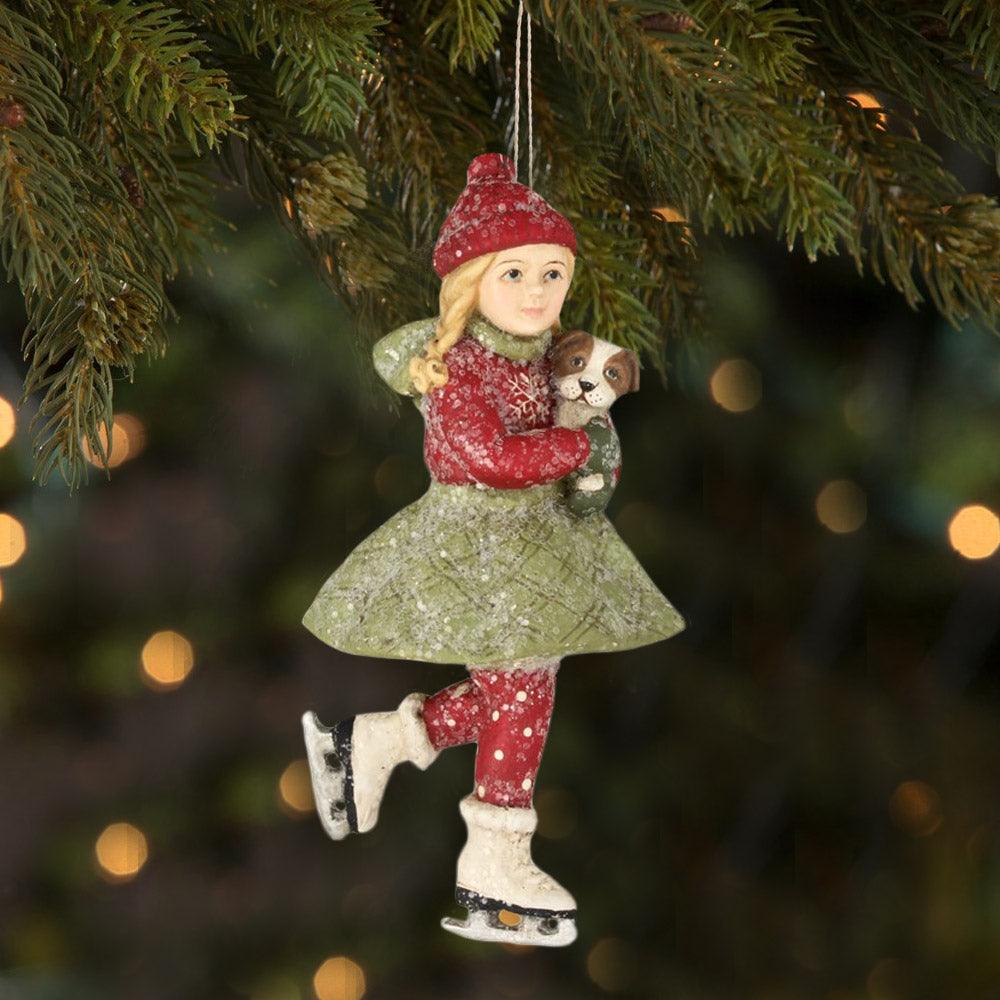 Skating Clare Ornament