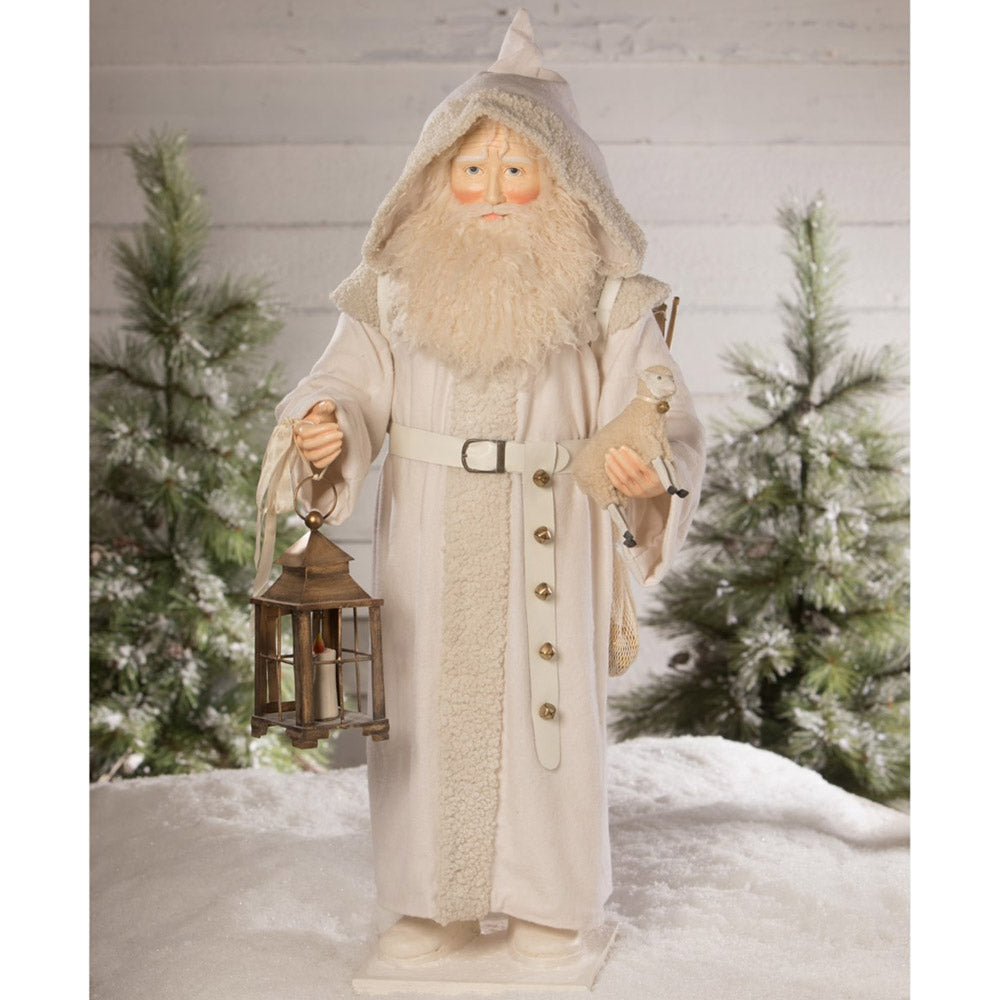 Winter Father Christmas with Lantern
