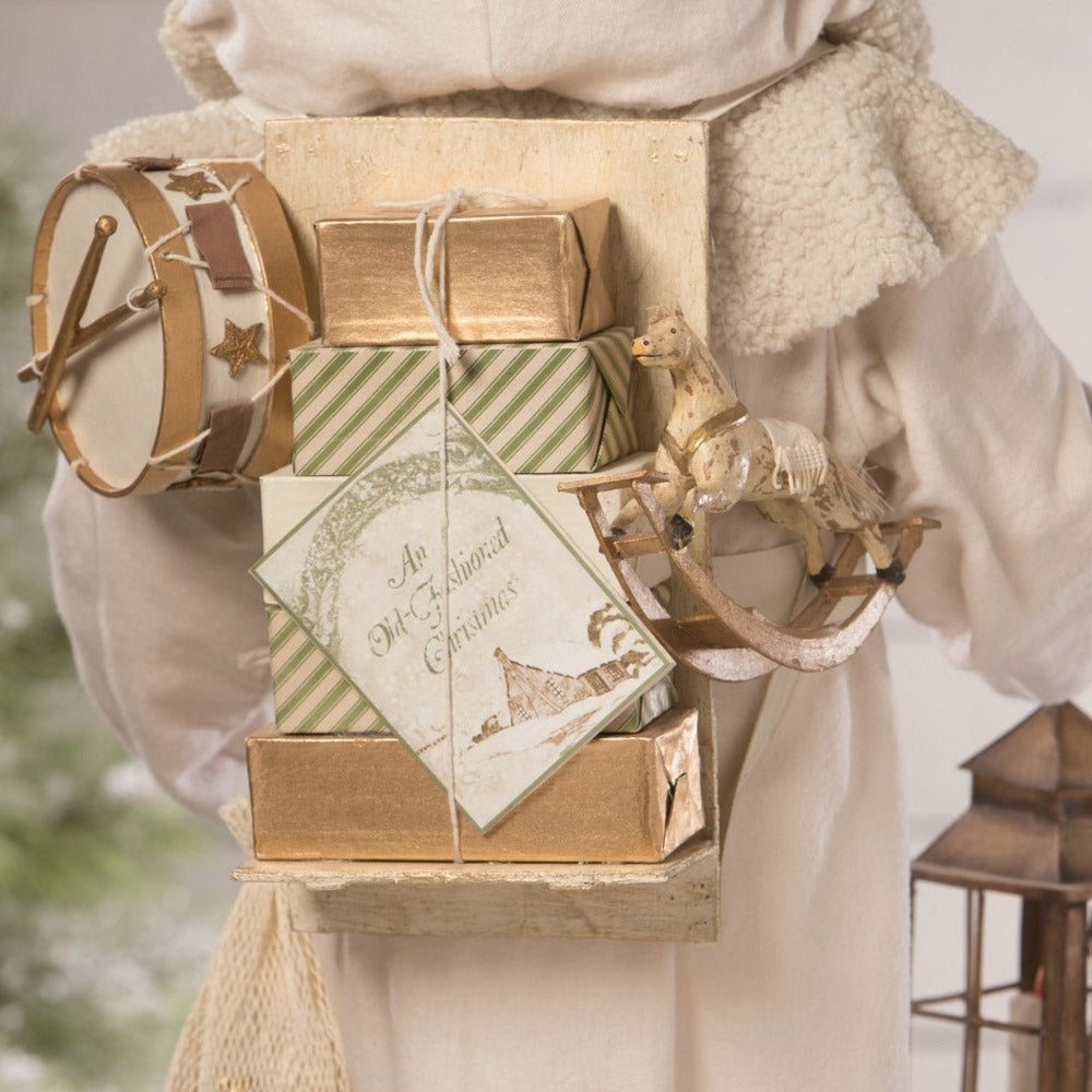 Winter Father Christmas with Lantern - Thumbnail 3