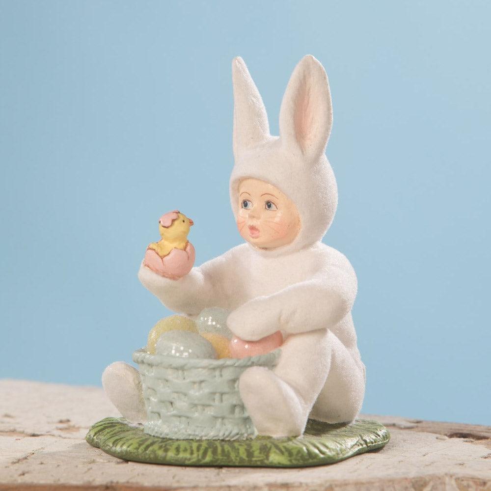 Easter Surprise Boy Spring Figurine by Bethany Lowe Designs  