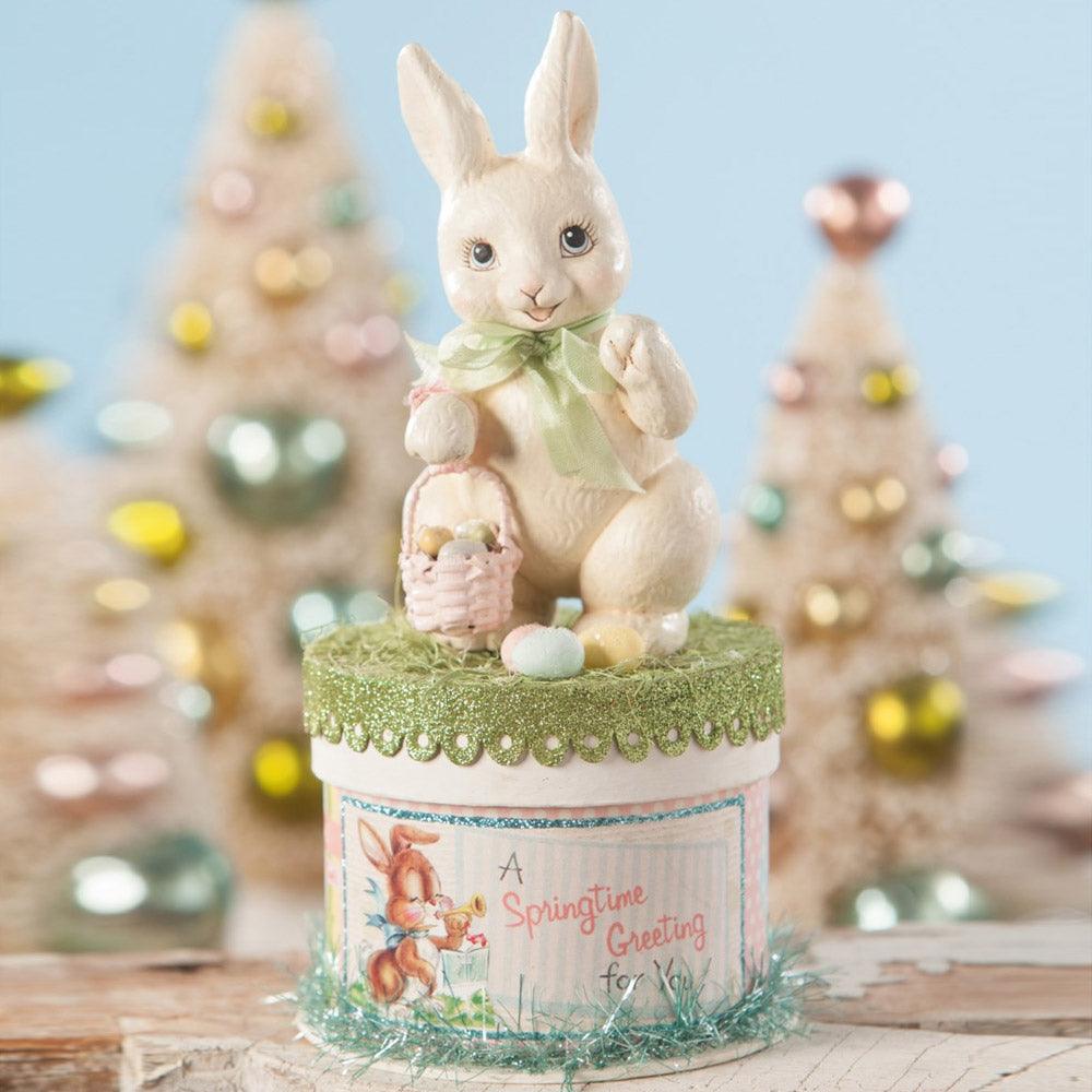 Retro Bunny on Box