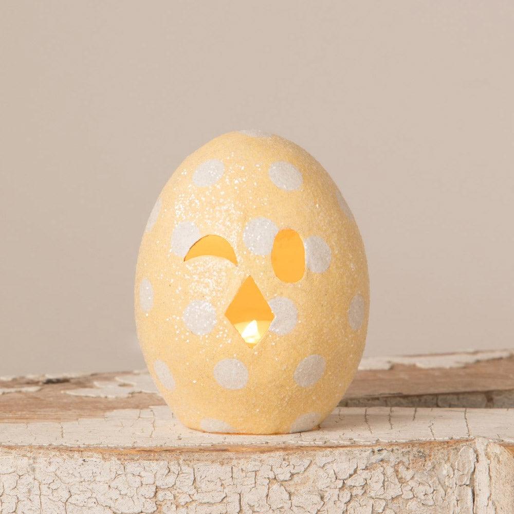 Chickie Egg Luminary Yellow