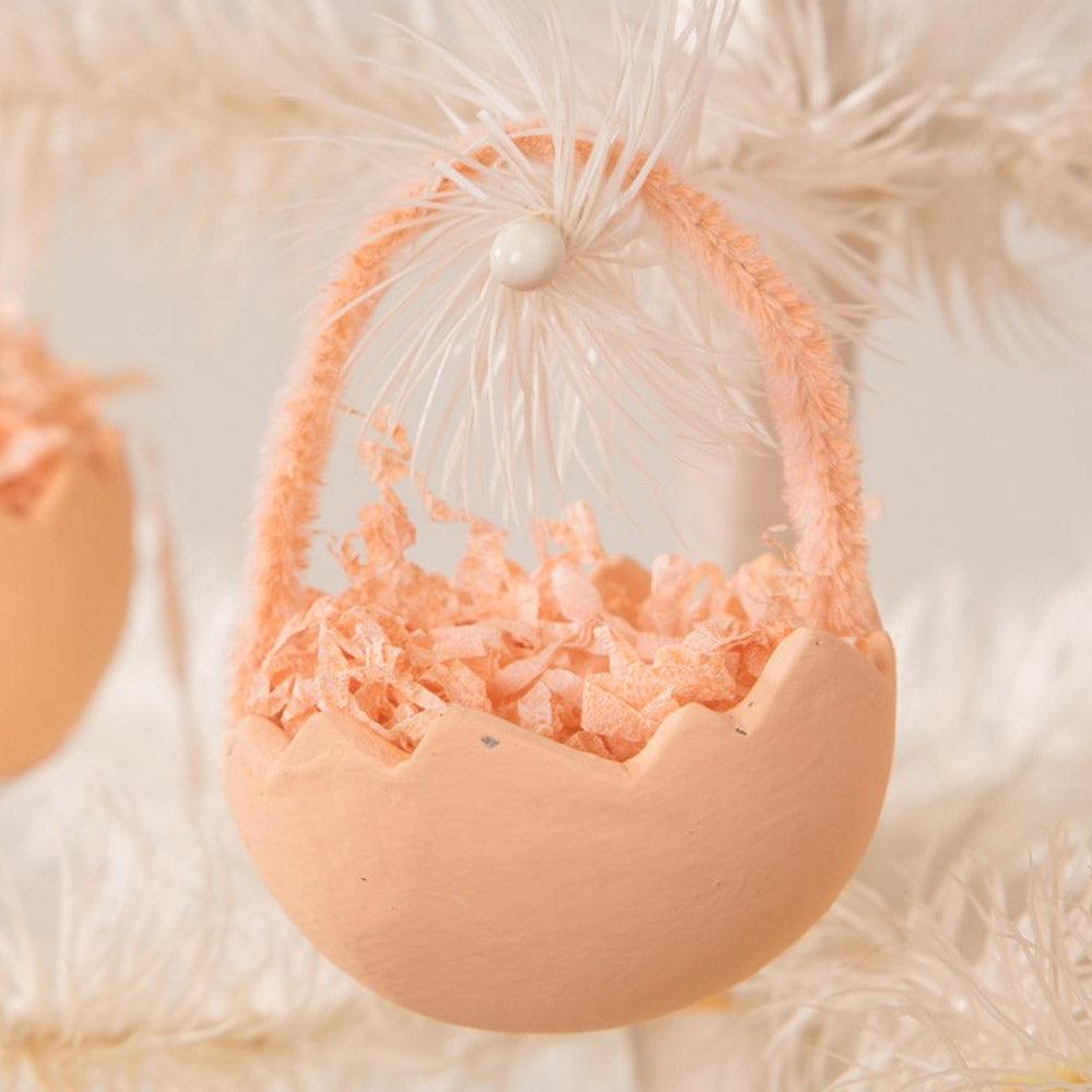 Cracked Egg Orange Ornament