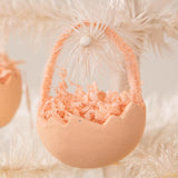 Cracked Egg Orange Ornament