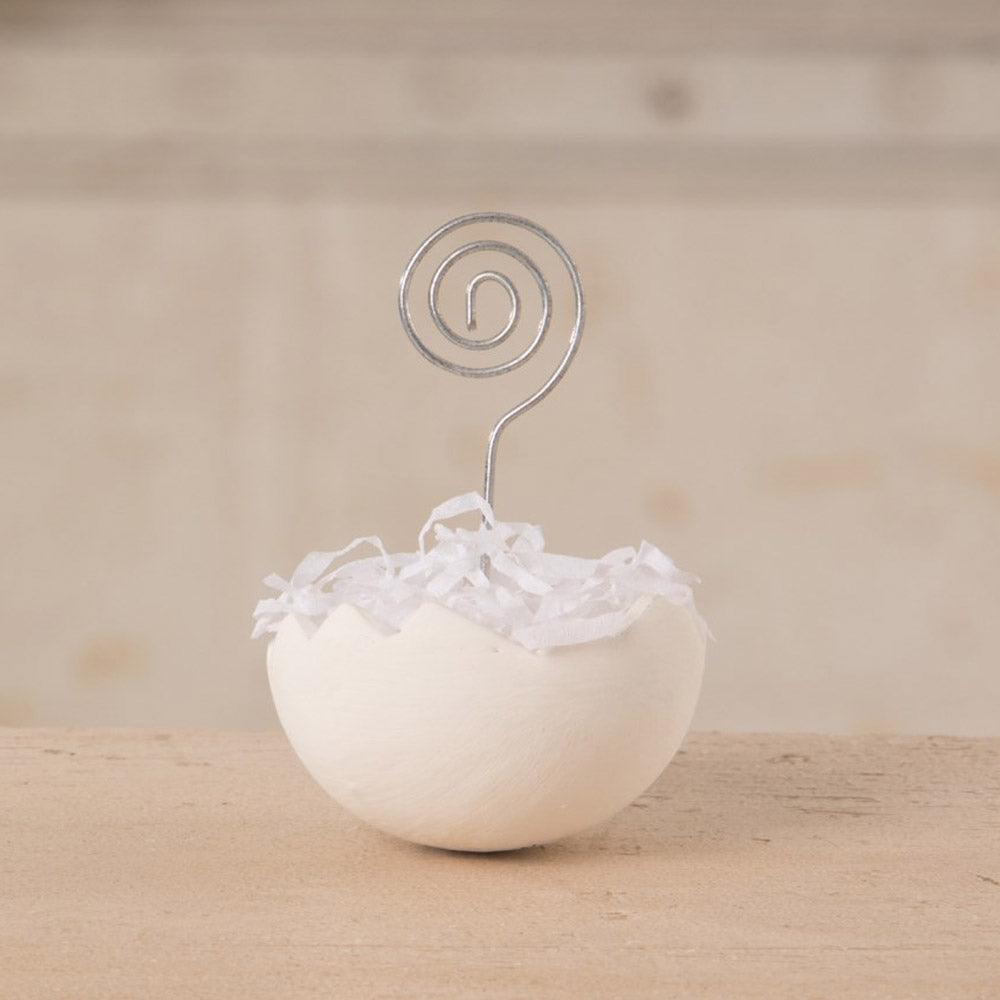Cracked Egg Place Card Holder - Set of 4