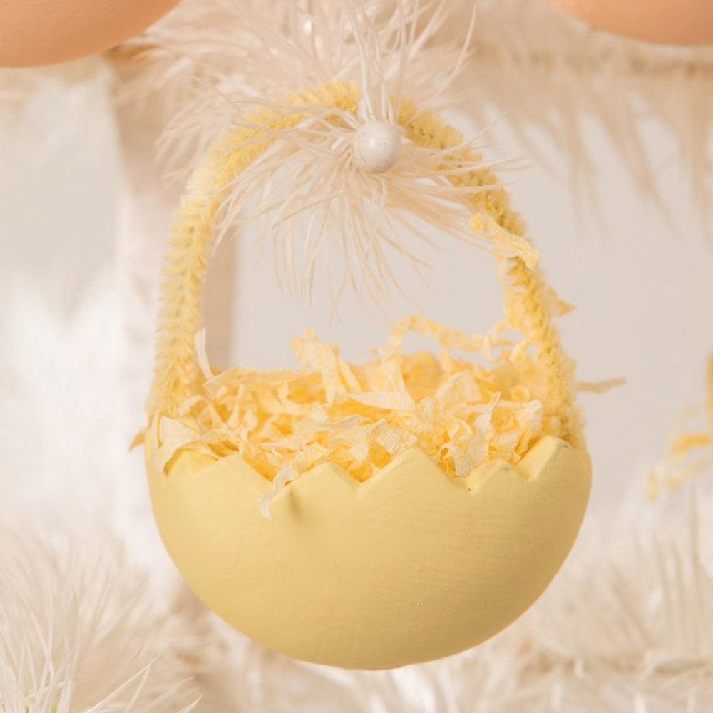 Cracked Egg Yellow Ornament