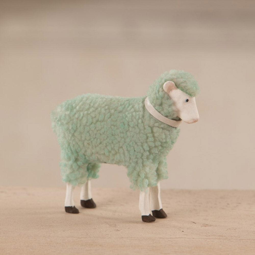 Pastel Blue Sheep Easter Figurine by Bethany Lowe Designs 