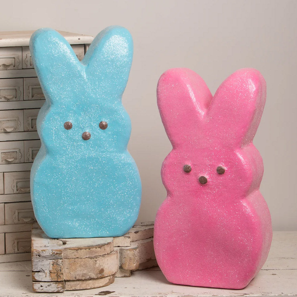 Peep Blue Bunny by Peeps® for Bethany Lowe Designs set