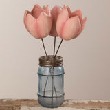 Tulip Pick Pink Paper Mache