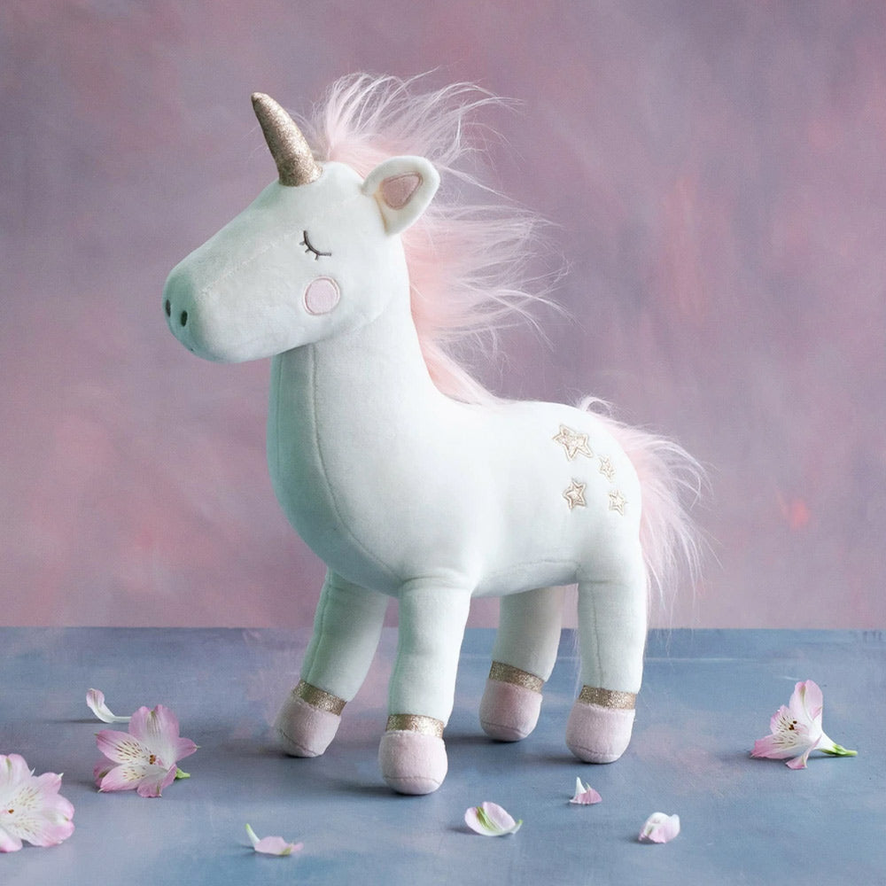 Unicorn Plush Cupcake Cream by Glitterville at Cuddle Decor