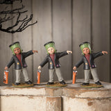 Frankenstein Larry Halloween Figurine and Collectible by Bethany Lowe set