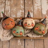 Jackie White-o-ween Folk Art Figurine by Johanna Parker for Bethany Lowe set