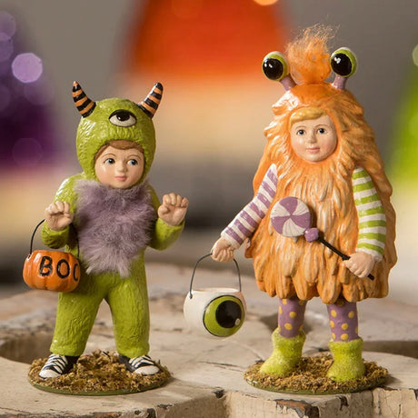 Maddie Monster Halloween Figurine by Bethany Lowe set