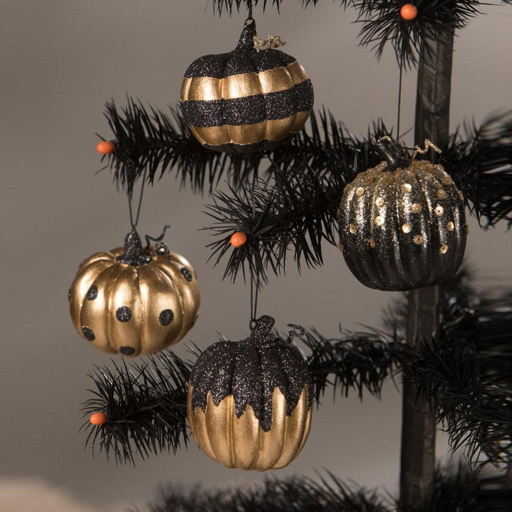 All Hallows' Eve Pumpkin Ornament by Bethany Lowe
