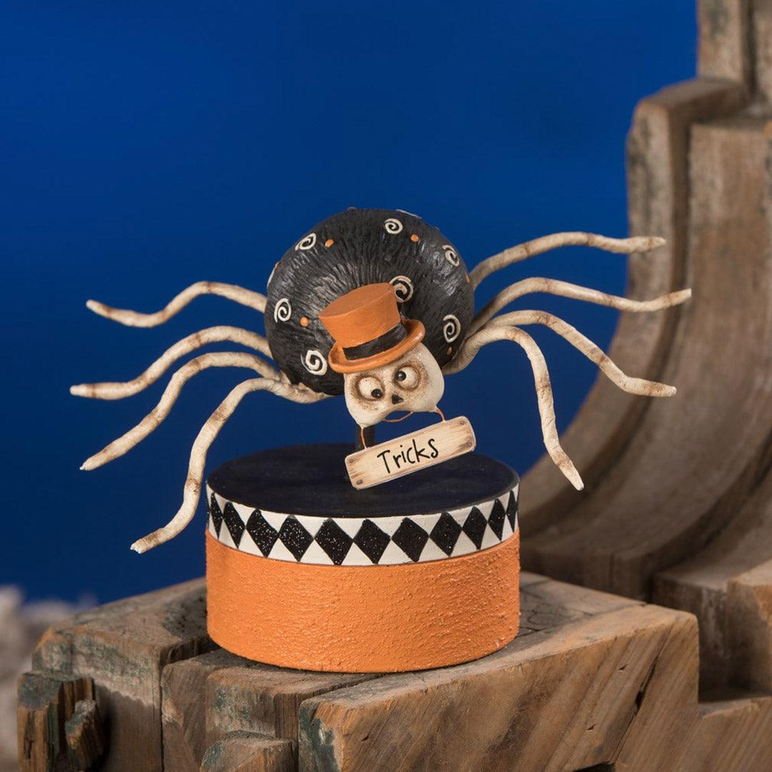 Mr. Bones Spider On Box