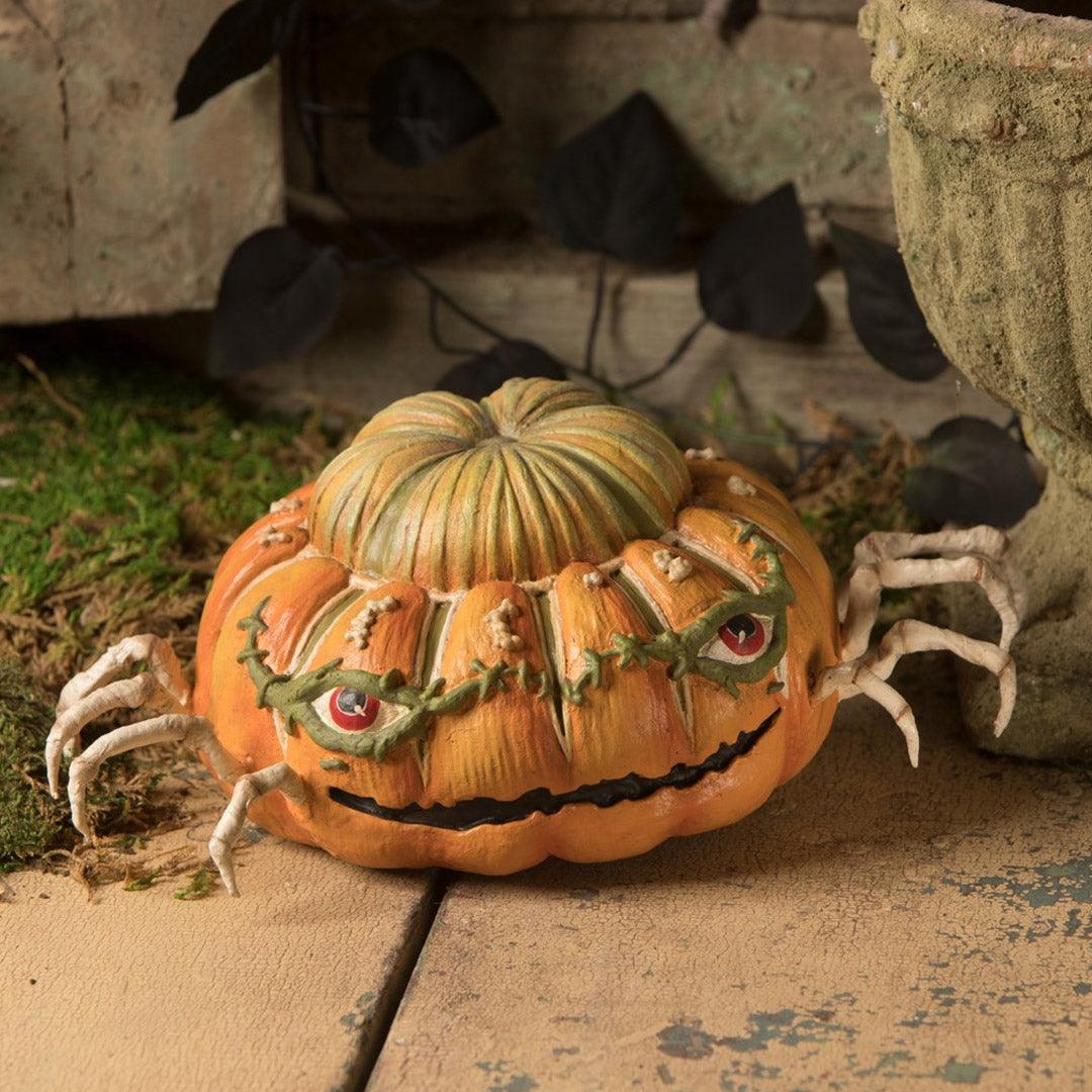 Ethan's Pumpkin Skelly Spider