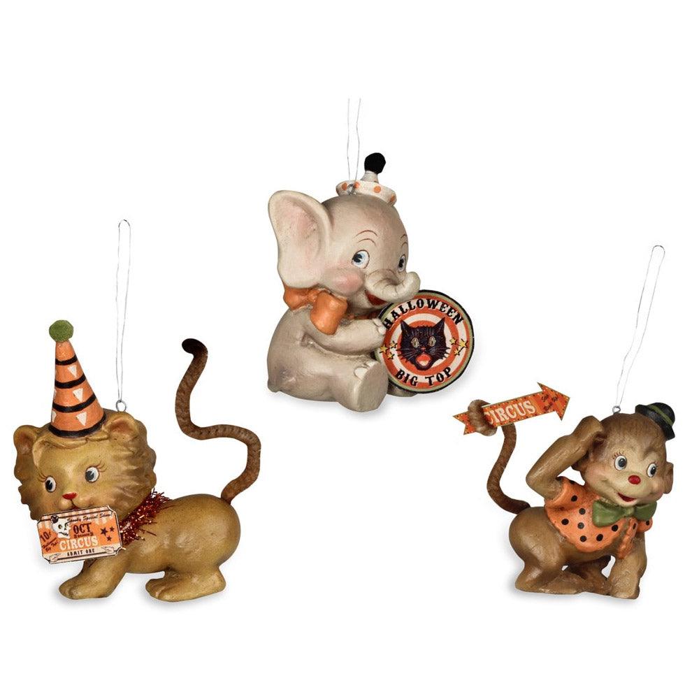 Halloween Big Top Animal Ornament by Bethany Lowe front