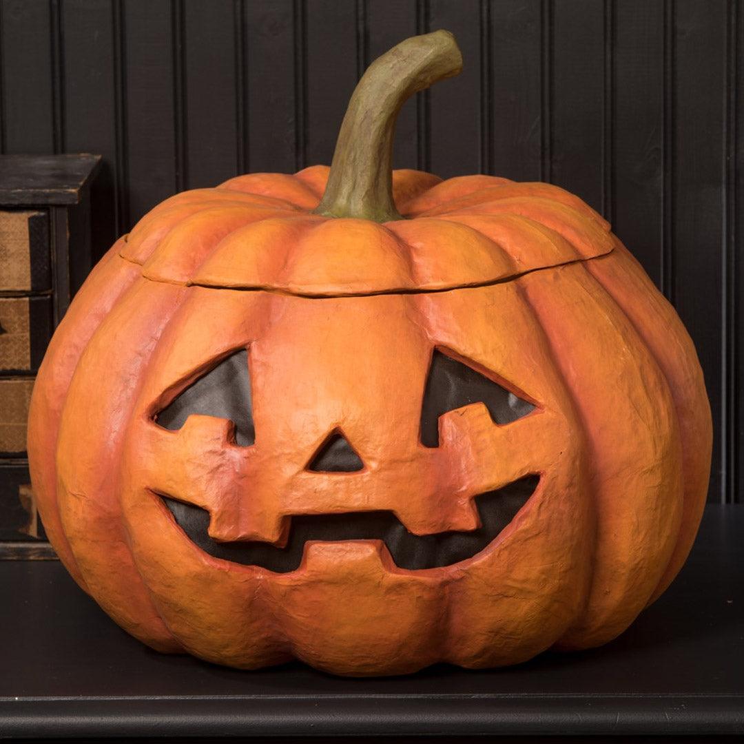 Large Jack O' Lantern Container