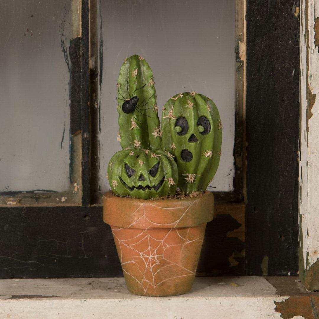 Potted Cacti O'Lantern