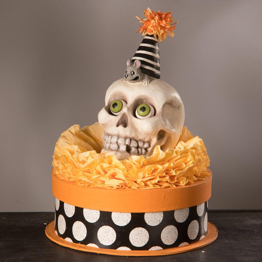 Bethany Lowe Silly Skelly with Mouse