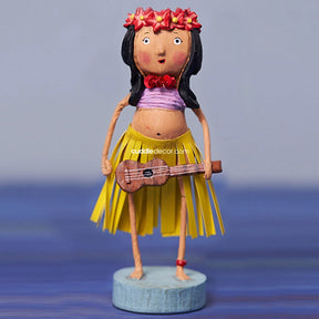 Hula Lula Summer Figurine and collectible by Lori Mitchell