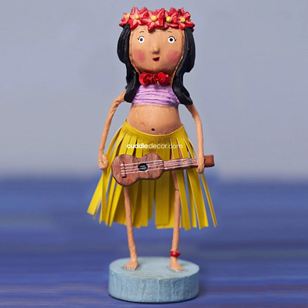 Hula Lula Summer Figurine and collectible by Lori Mitchell