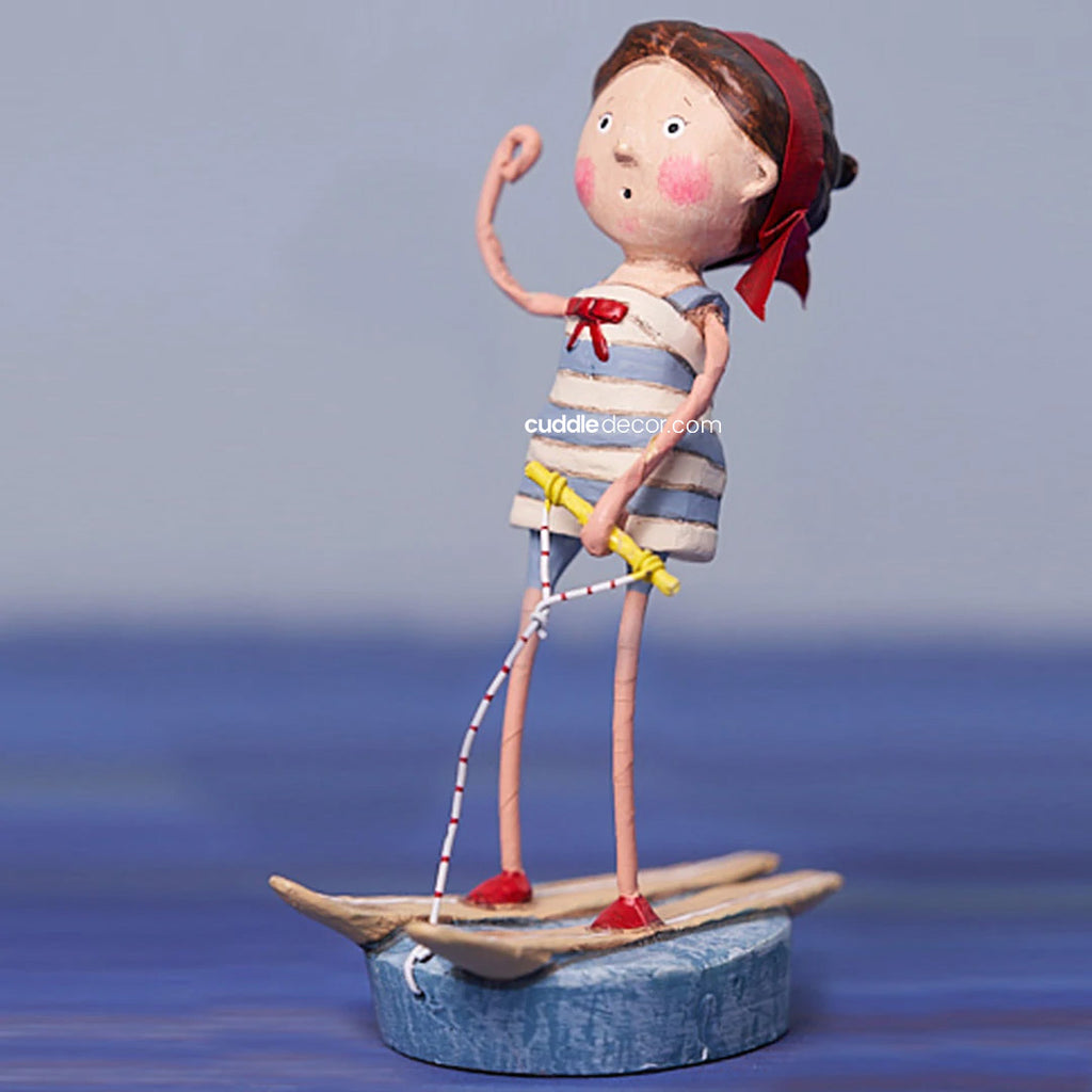 Ski Babe Summer Figurine by Lori Mitchell 