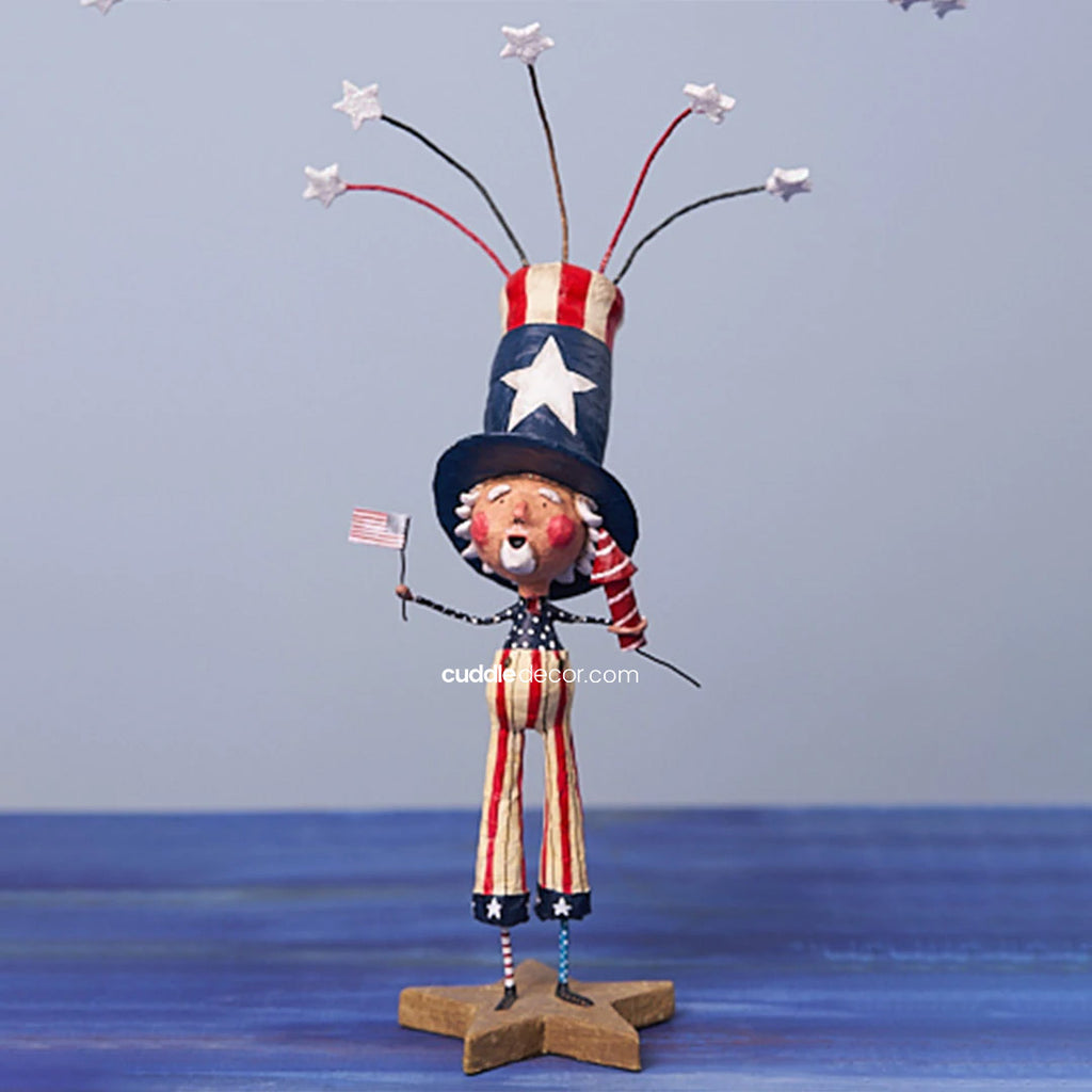 Uncle Doodle Dandy Figurine by Lori Mitchell