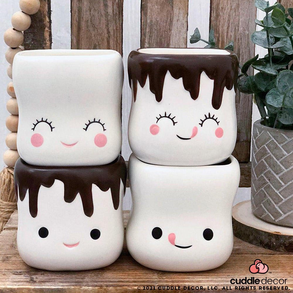 Marshmallow Mug - 4 Mugs - Thumbnail 4