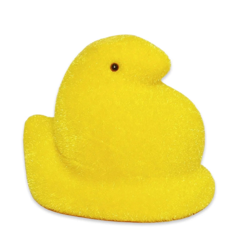 Yellow Flocked Peeps Large 12" by Peeps®