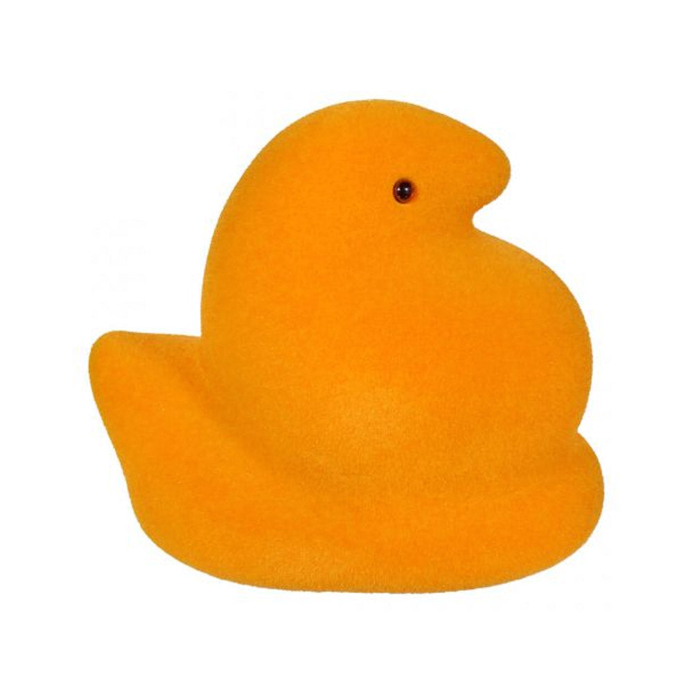 Orange Flocked Peeps Medium 6" by Peeps®