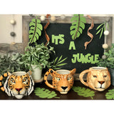 Safari Adventure 3D Creative Mug - Set of 3