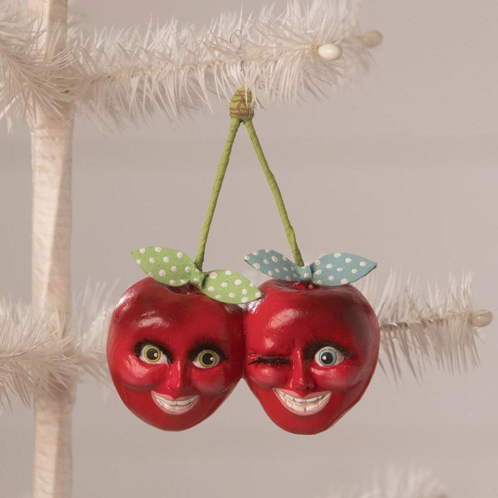 Fruity Cherries Ornaments by Bethany Lowe 
