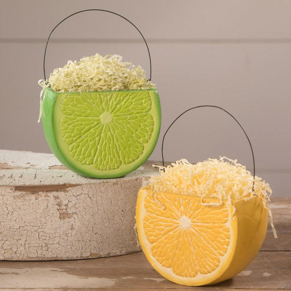 Bethany Lowe Lemon Bucket - Thumbnail 2