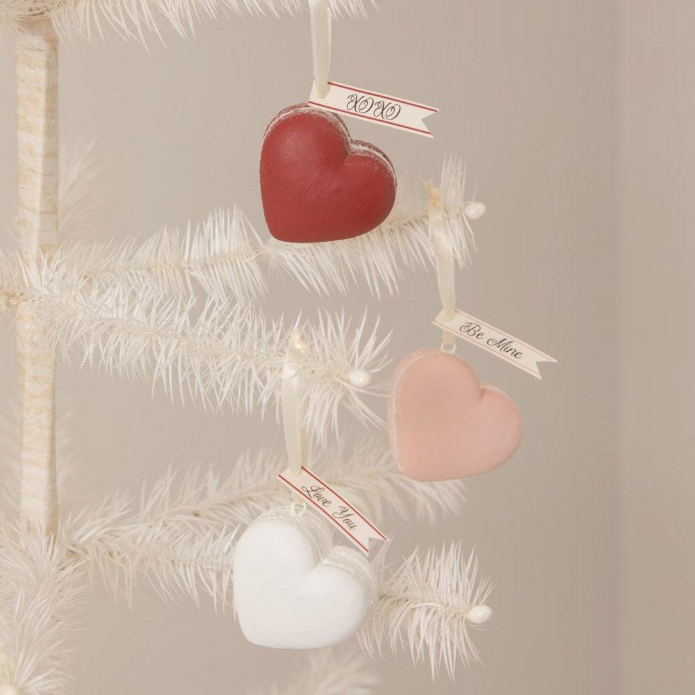 Heart Macaron Ornaments by Bethany Lowe Designs