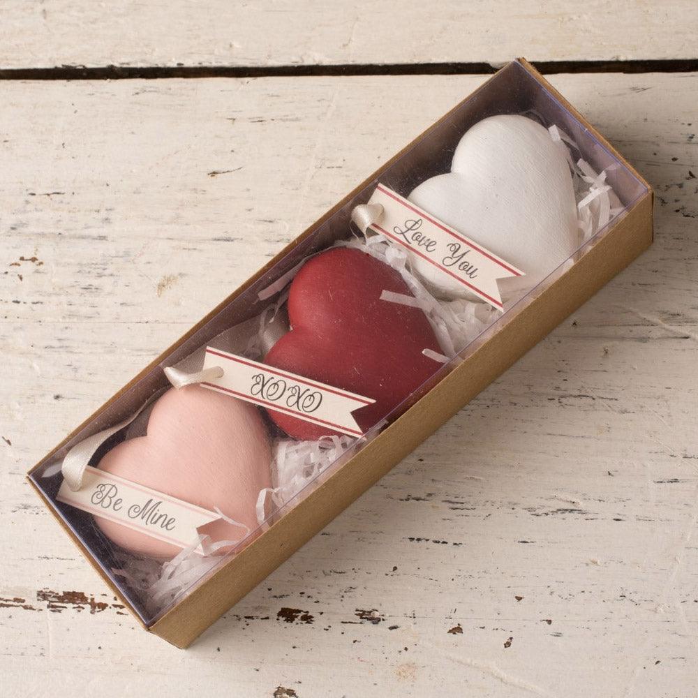 Heart Macaron Ornaments by Bethany Lowe Designs box