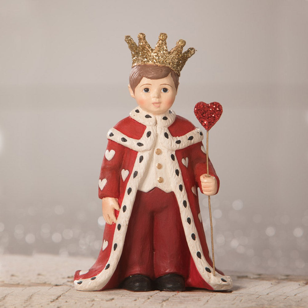Eternal Love of Hearts Valentine Figurine by Bethany Lowe Designs boy