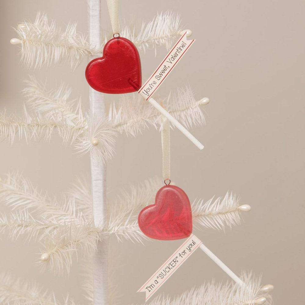 Valentine Lollipop Ornaments