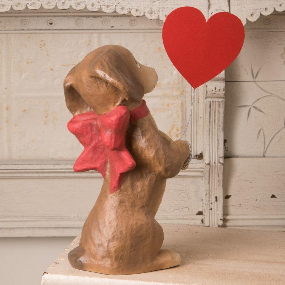 We Be-LONG Together Dog Paper Mache