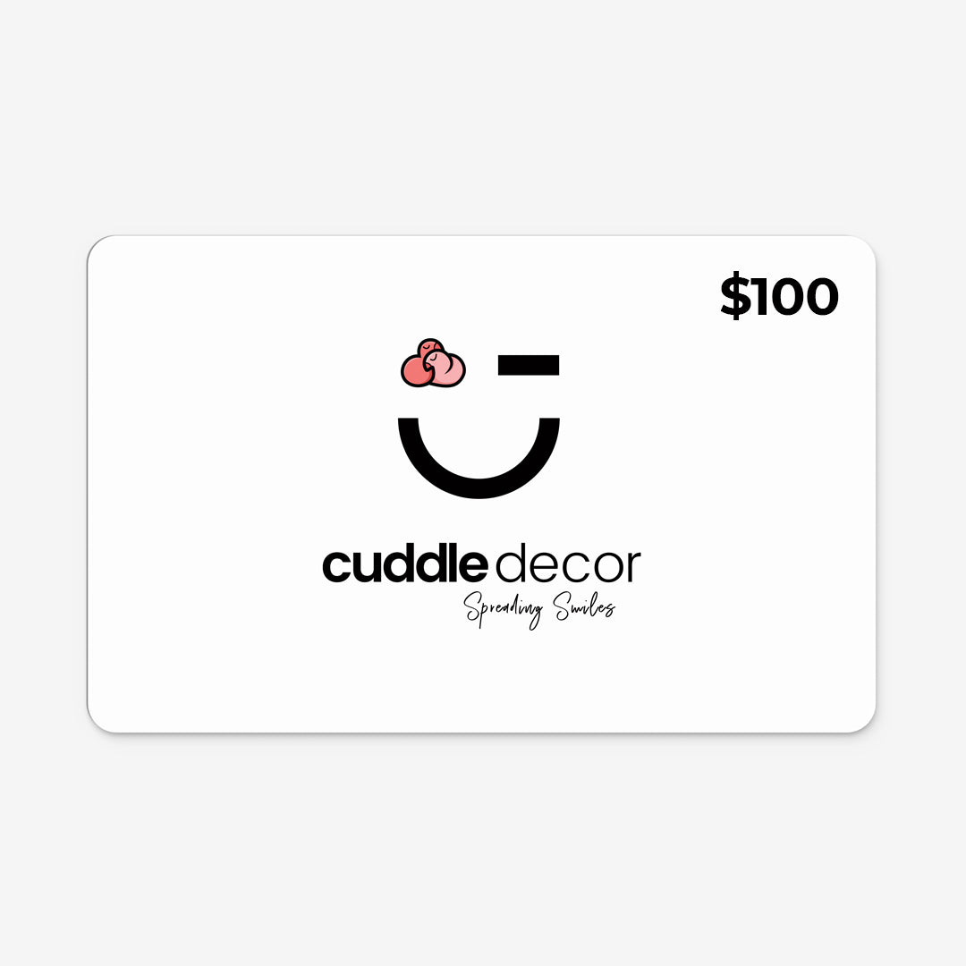 Cuddle Decor Gift Cards