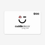 Cuddle Decor Gift Cards