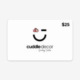 Cuddle Decor Gift Cards